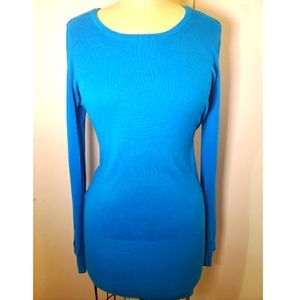Ladies Long Sweater Knit Top (Or Dress)